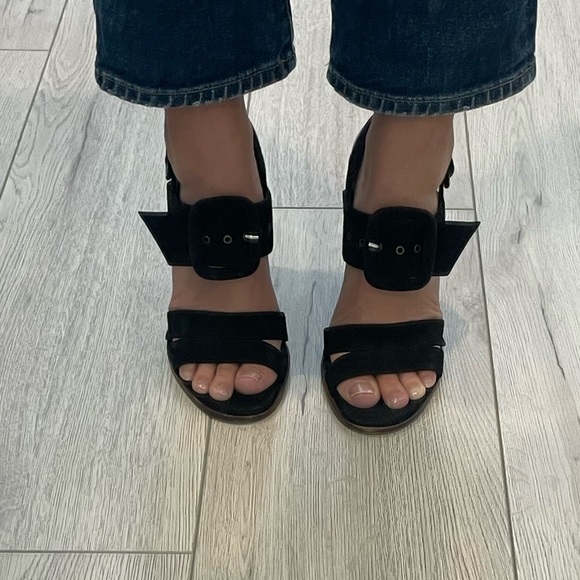 Marni Suede Leather Heels - Picture 2 of 16